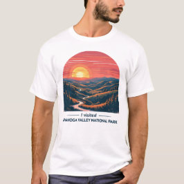 Cuyahoga Valley National Park Retro Scenia Art - O T Shirt