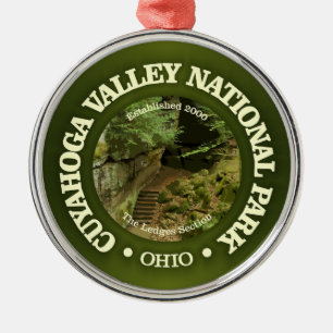Cuyahoga Valley NP2 Julgransprydnad Metall