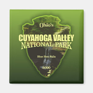 Cuyahoga Valley NP (pilhuvud) Magnet