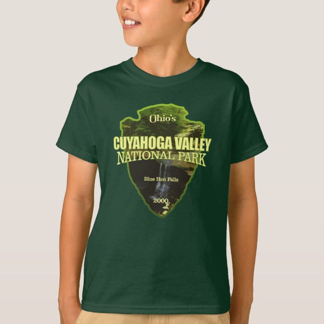 Cuyahoga Valley NP (pilhuvud) T Shirt (Framsida)
