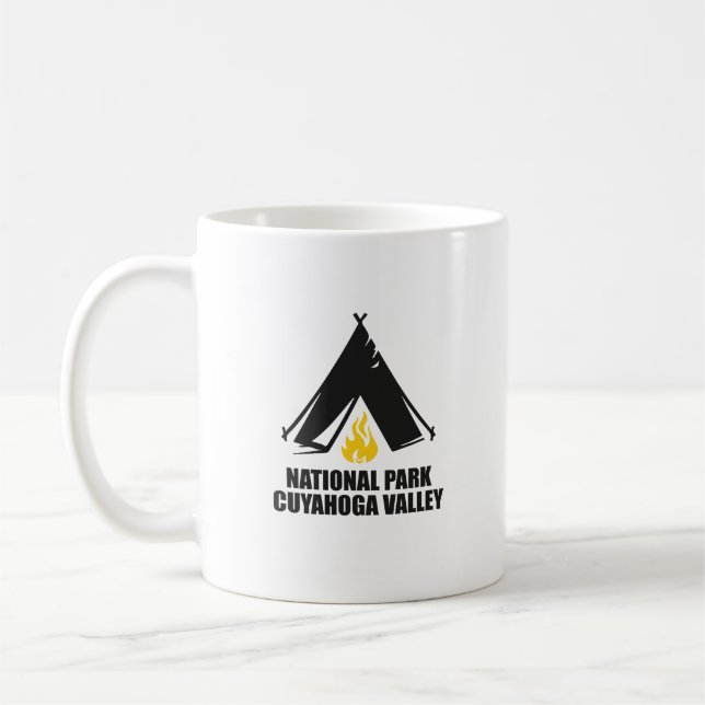 Cuyahoga Valley - Ohio Kaffemugg (Vänster)