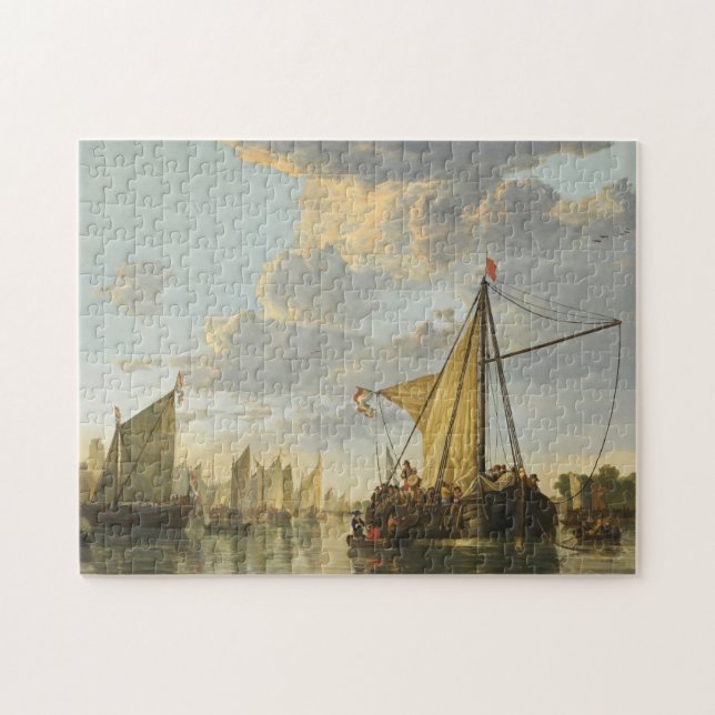 Cuyp's Maas puzzle Pussel (Horisontell)