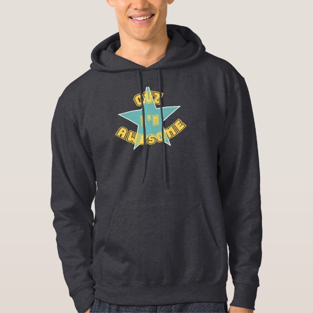 Cuz mig enorm Hoodie för förmiddag - kvinnor (Framsida)