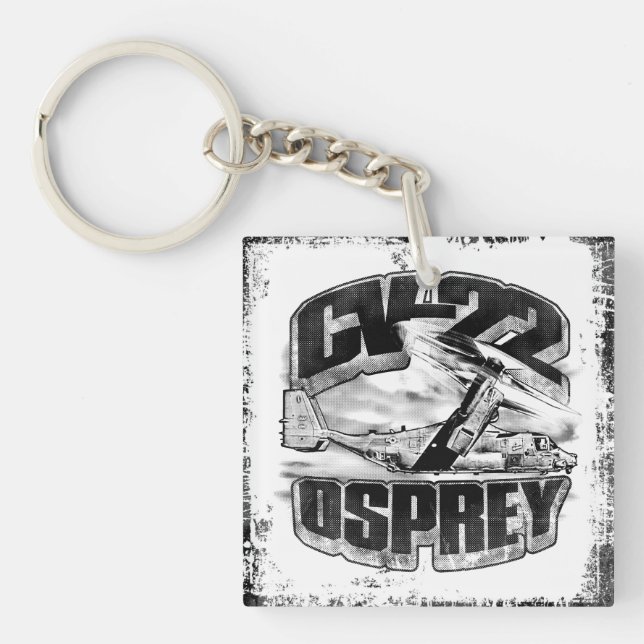 CV-22 OSPREY Keychain Acrylic Keychain (Framsidan)