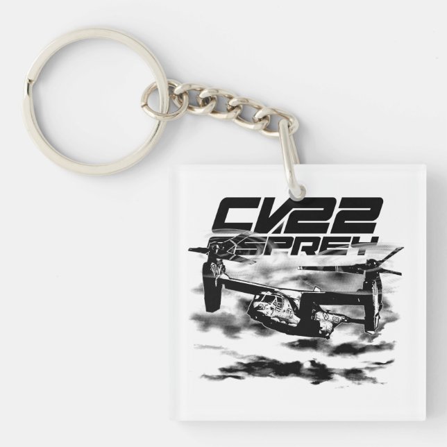 CV-22 OSPREY Keychain Acrylic Keychain (Framsidan)