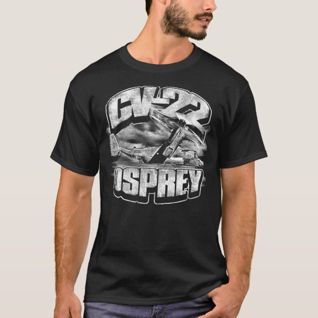 CV-22 OSPREY T-Shirt T-Shirt (Framsida)