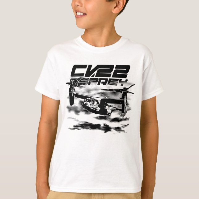 CV-22 OSPREY T-Shirt T-Shirt (Framsida)