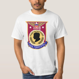 CVA-59 skjorta för USS Forrestal T Tee Shirt