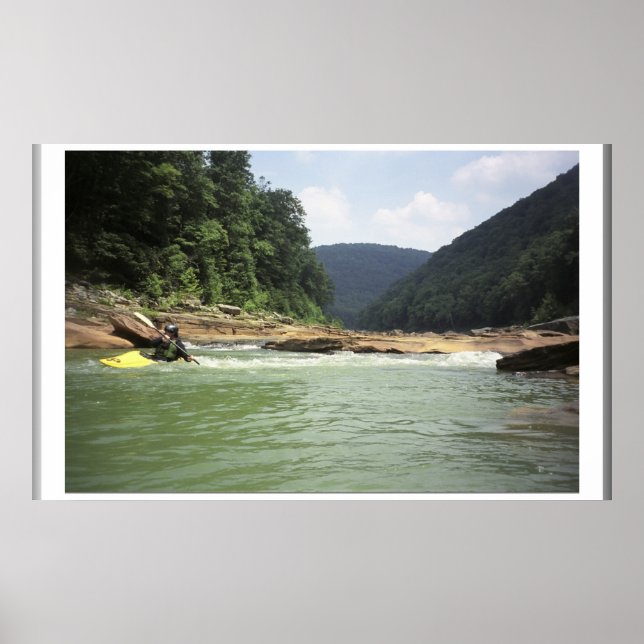 CvärmeCanyon Low Vatten Poster (Framsidan)