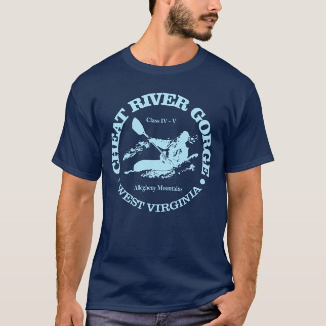 CvärmeRiver Gorge (K2) T Shirt (Framsida)