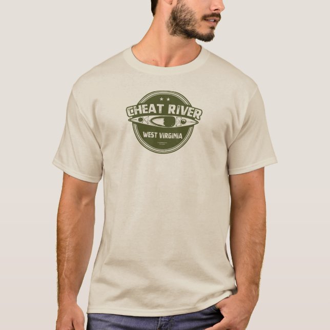 CvärmeRiver, Väster Virginia T Shirt (Framsida)