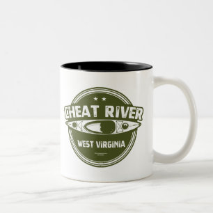 CvärmeRiver, Väster Virginia Två-Tonad Mugg