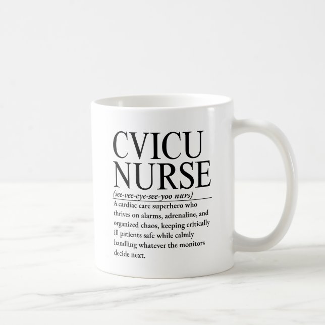 Cvicu nurse kaffemugg (Höger)