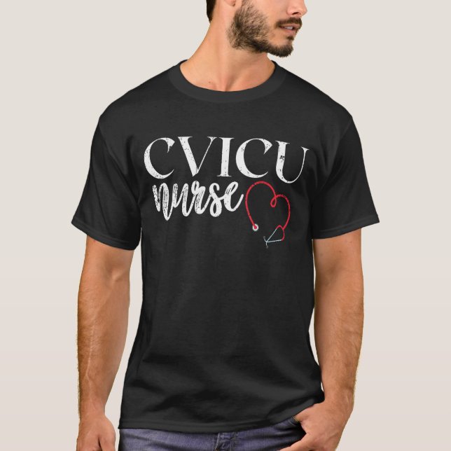 CVICU Nurse Work School Team Square Women T Shirt (Framsida)