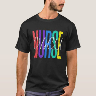 CVICU Sjuksköterska Arbetar Skola  Lag Trupp Kvinn T Shirt