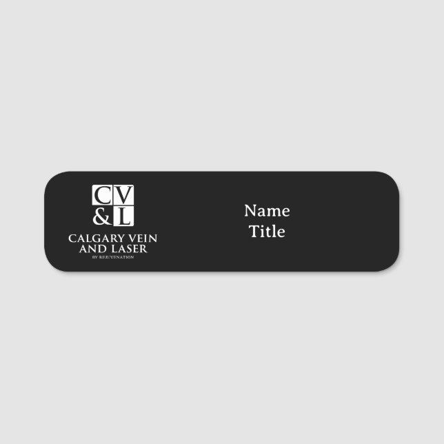 CVL - Blank Namn bricka-mall Namnbricka (Framsida)