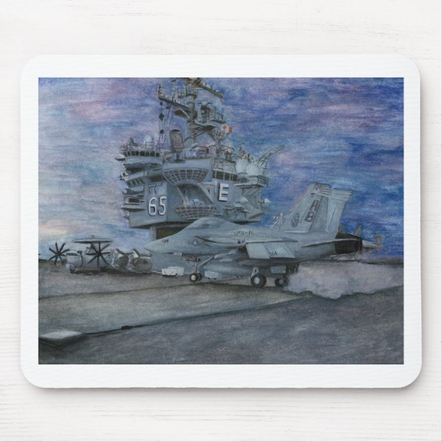 CVN-65 USS ENTERPRISE MUSMATTA (Framsidan)