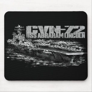 CVN-72 Abraham Lincoln Mouse Pad Musmatta