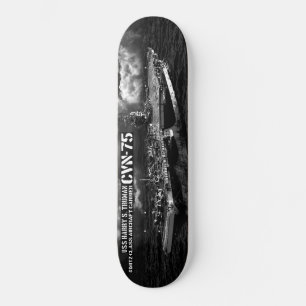 CVN-75 Harry S. Truman 8 1/8" Skateboard Bräda 21,5 Cm