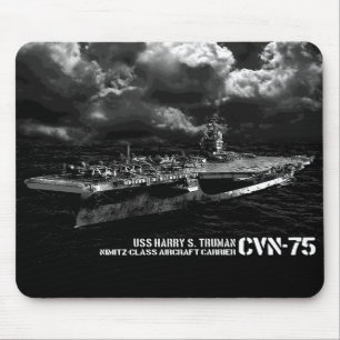 CVN-75 Harry S. Truman Mousepad Musmatta
