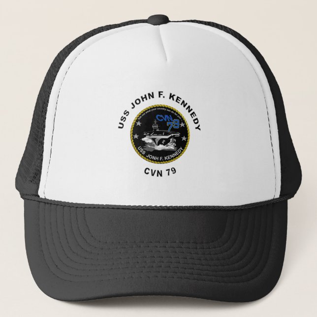 CVN-79 USS John Kennedy Truckerkeps (Framsida)