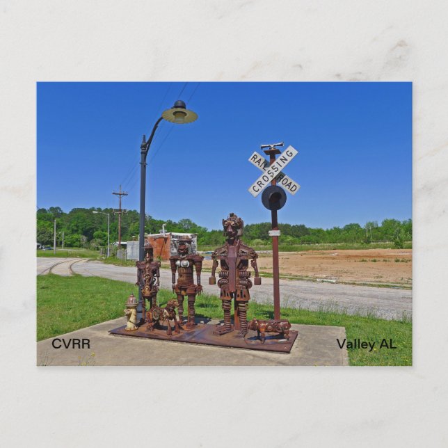 CVRR Trail Järn Man and Family Vykort (Framsida)