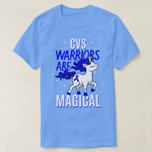 CVS-krigare är magiska T Shirt (Design framsida)