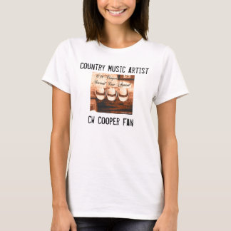 Cw-Cooperfläkten understöder Time runt om T-tröja T-shirt