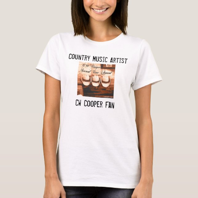 Cw-Cooperfläkten understöder Time runt om T-tröja T-shirt (Framsida)