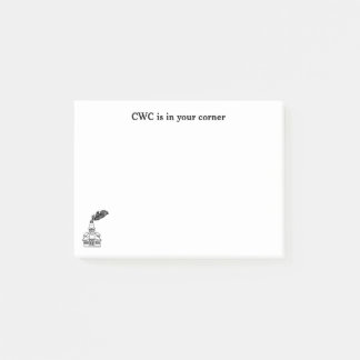CWC-klistermärken Post-it Block