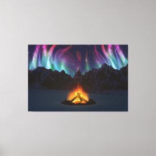 Cwm Aurora Canvastryck