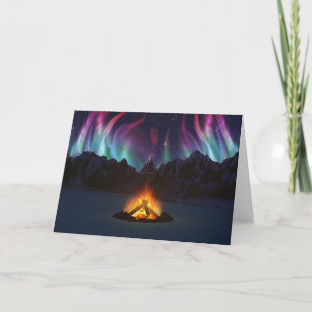 Cwm Aurora Card Kort (Framsida)