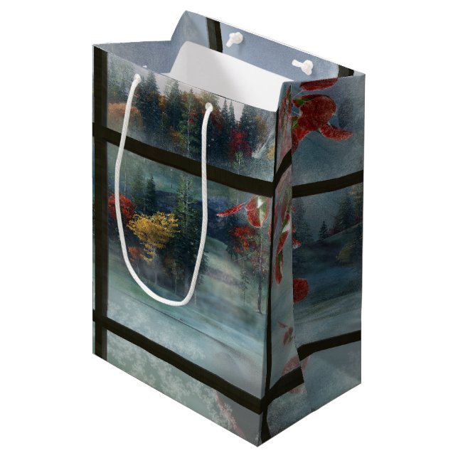 Cwm Autumn Frost Gift Bag (Framsidan Vinklad)