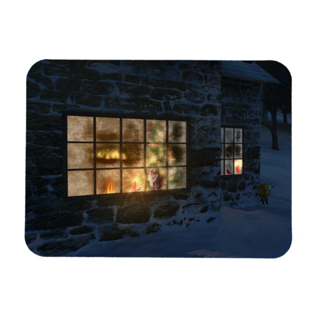 Cwm jul Flexible Magnet (Horisontell)