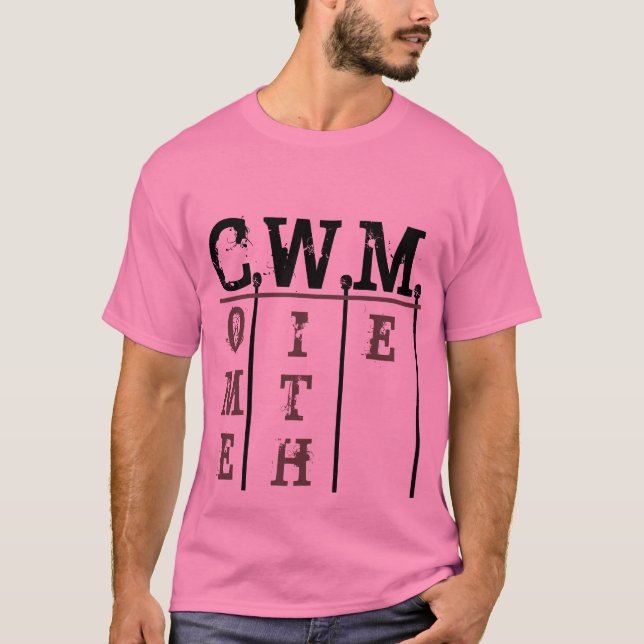 CWM-Rosa T Shirt (Framsida)