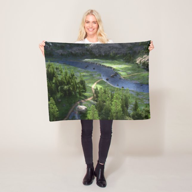Cwm Solitude Fleece Blanket (På plats)