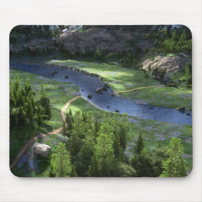 Cwm Solitude Mousepad Musmatta (Framsidan)
