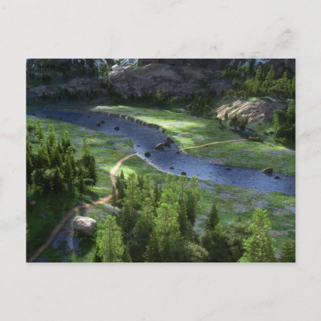 Cwm Solitude-vykort Vykort (Framsida)