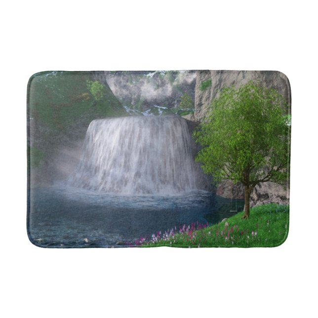 Cwm Waterfall Bathmat Badrumsmatta (Framsidan)