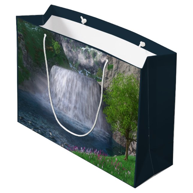 Cwm Waterfall Gift Bag (Baksidan Vinklad)