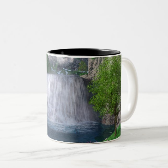 Cwm Waterfall Mugg (Framsida höger)