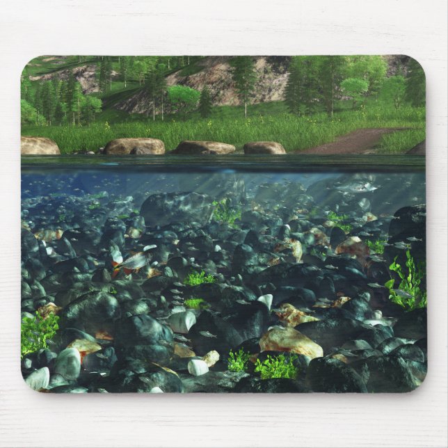 Cwn River Mousepad Musmatta (Framsidan)