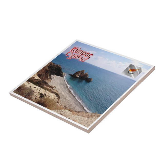 CY006 STEN, Cypern Kakelplatta (Sidan)