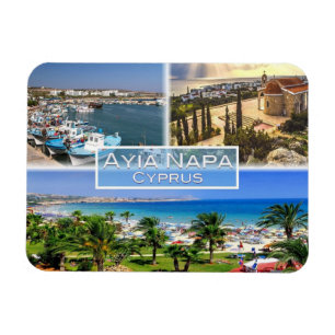 CY Cypern - Ayia Napa - Harbour - Nelia Beach - Magnet
