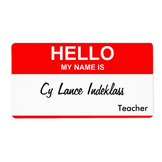 Cy Lance-klass Fraktsedel (Framsidan)