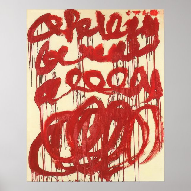 CY Twombly (30) Poster (Framsidan)