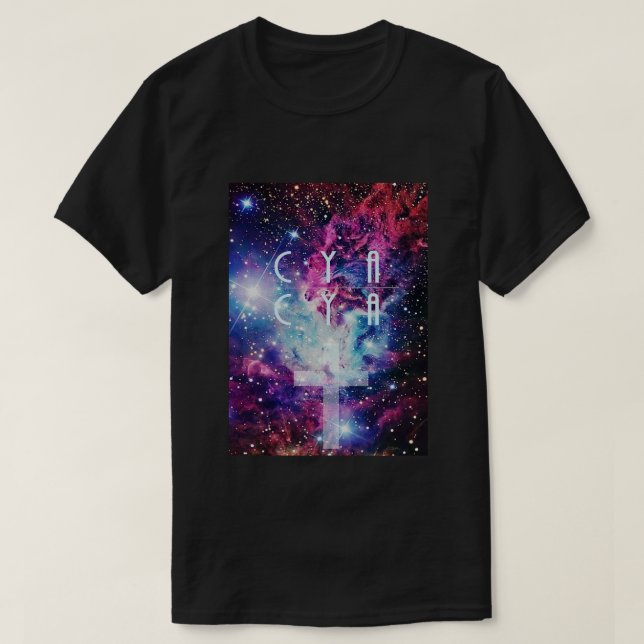 CYA-MANAR galax Tee Shirt (Design framsida)