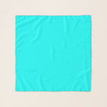 Cyan Blue Grönt Turcos Solid Färg Sjal<br><div class="desc">Scarf-chiffon-halsduken ger ett tillfälligt kul modeförklaringstillbehör som tryckts med Cyan Blue Green Turcos Solid Color-design illustration av TheFabricSeal på Zazzle.com #Zazzle Made https://www.zazzle.com/store/thefabricseal Denna vackra cyan-färg togs från vår design och produktsamling med titeln Rainbow Colors Patchwork Geometric Repeat Pattern. Cyan är ett sekundärt färg med samma blå och grönt. Färg...</div>