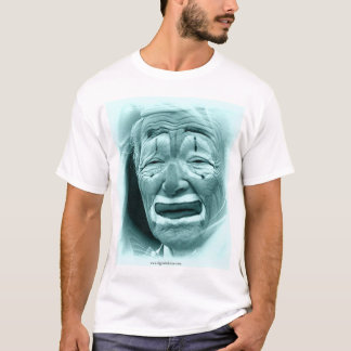 Cyan clown t-shirt