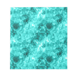 Cyan Crumpled Struktur Anteckningsblock